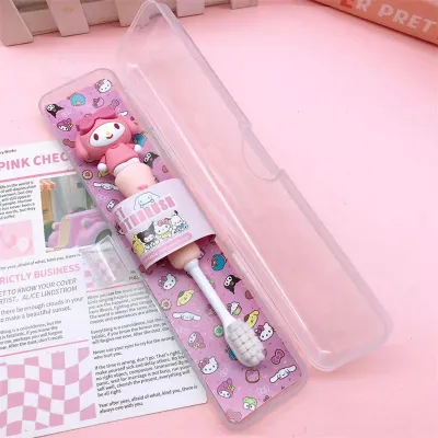 Sikat Gigi Anak Bulu Sikat Halus Motif Melody Kuromi Cinnamoroll Hello Kitty Capibara