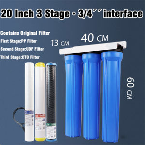 2/3/4 Stage 20 Inch Deep Well Source Water Filter housing Complete Filter Set Water Purifiers System For Whole House