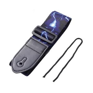 Dây đeo vai đàn ghi ta với đầu dây bằng da Dây Đeo Guitar có thể điều chỉnh đai vai dày cho đàn Ghi-ta Điện Acoustic Bass