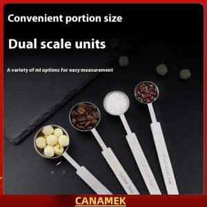 Miễn phí vận chuyển✨ 1 4 cái muỗng cà phê dài xử lý 304 thép không gỉ muỗng canh Stackable bếp đo lường muỗng phù hợp với cà phê container