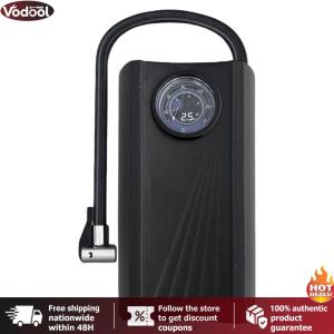 [Vodool Tool Outlet] Portable Car Air Compressor 150PSI Electric Air Compressor High Precision Digital Inflatable Pump LCD Display for Car Motorcycle Bike Ball