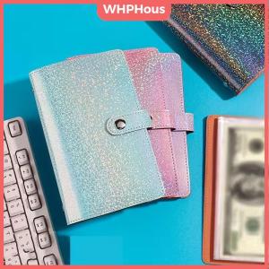 WP💓💛💖 A6 Budget Planner Binder Organizer with 12 Cash Envelope Wallets for Money Management and Daily Expense Tracking