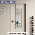 IAKE Hanging Door Mirror Full-length Mirror Bedroom Cabinet Door Mirror Wall Mounted Mirror Behind the Door Aluminium Mirror Square Mirror 方形挂门全身镜. 