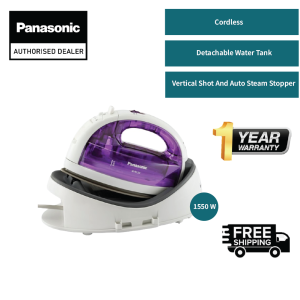 Panasonic NI-WL30 Cordless Steam Iron (1550W) NI-WL30VSK