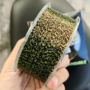 Bingolife Senar Speckle Nilon Hijau 300m Senar Pancing 0.5mm Fishing Line Invisible Kuat Max 15kg Senar Pancing Ikan Mas 0.12mm