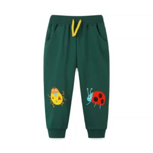 Butterflies Printed Girls Sweatpants Autumn Spring Childrens Trousers Fashion Long Pants Kids Clothing Full Length Pants2026
