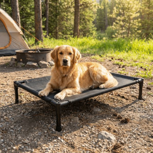 OUTOPEN Non-Slip Dog Marching Bed Breathable Moisture Proof Pet Camping Bed Pet Cool Nest Washable Cat Sofa Bed All Seasons