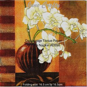 2 Pieces/Pack Decoupage Napkin Tissue Set Unique Traditional Painting Art Paper for Vintage Crafting