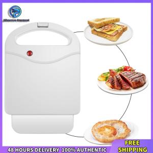 Winnereco Sandwich Maker Mini Sandwich Maker Fast Heating Bread Hot Dog Toaster Non Stick Panini Press for Breakfast Bread Muffin