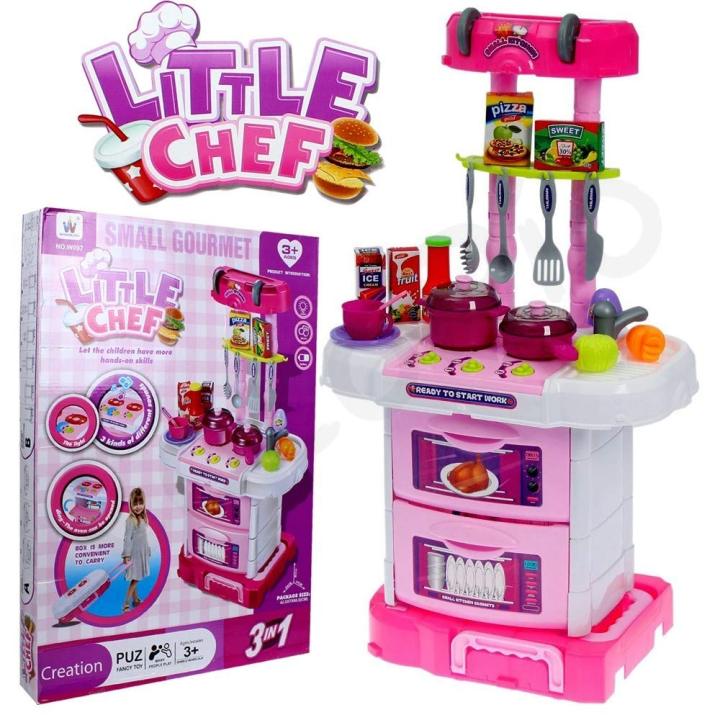 Foldable kitchen set store toy