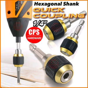 1/4"  Hex Shank 60mm Keyless Drill Chuck Screwdriver Impact Driver Adaptor Drill Bit Tool Quick Change Convertor Adapter Tools