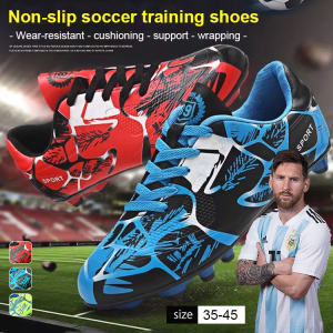 XHstyle Football Boots Men Non-slip Soccer Shoes Society Training Woman Sports Turf Soccer Cleats Futsal Sne