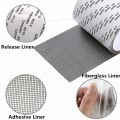 Window Screen Repair Kit Tape Waterproof Screen Repair Tape 3-Layer Strong Adhesive Window Screen Doors Repair Patch Tape Suitable for Covering Holes&Tears Instantly. 