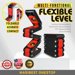 Foldable Flexible Level Tool Multi Functional Leveler Protractor Multi Angle Ruler Finder Construction Woodworking Construction Woodworking Measure