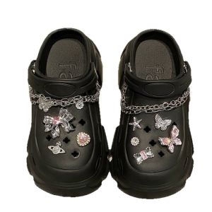 [Free Shipping] WomenS Summer Clogs Odor-Resistant Made Of EVA Suitable For Outdoor Wear Non-Slip Beach Sandals Thick-Soled Height-Increasing Detachable Versatile And Can Be Worn With Various Outfits