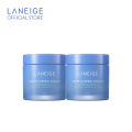 LANEIGE Water Sleeping Mask_EX 70ml (แพ็ค2ชิ้น) ลาเนจ วอเตอร์ สลิปปิ้ง มาส์ก อีเอ็กซ์ มาส์กให้ความชุ่มชื้น กระจ่างใส บำรุงผิว. 