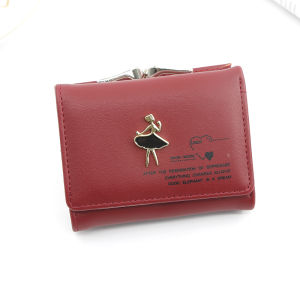 T422 Dompet Wanita Dompet Lipat 3 Dompet Clutch Dompet Perempuan Dompet Imut