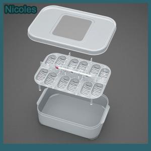 [Nicoles] 12 reptile EGG incubating ถาดวัดอุณหภูมิ DIY บ่มตุ๊กแกงูจิ้งจก
