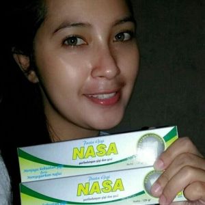 Pasta gigi nasa original asli Pemutih dan perontok karang gigi Pasta Gigi Herbal Nasa Original BPOM