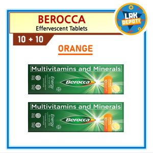 Berocca Orange Flavor (BUNDLE 10 + 10s Effervescent Tablets) BUY 1 TAKE 1 Multivitamins and Minerals