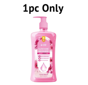 Glutathione Niacinamide Body Lotion-Buy 1 Get 1-500ML W/ SPF 50 PA++ Bare Vanilla Long Lasting Scent