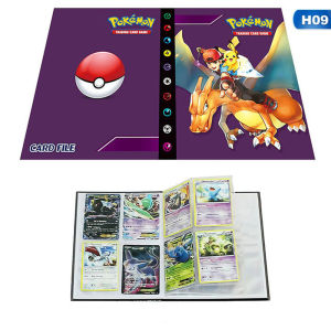 SDRYHTDH for Children Pokemons Toys Pikachu 240Pcs Collection Folder Bluesky Pokemon Cards Album Cards Album Book Game Cards Album Card Holder