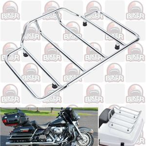 Rak Harley Davidson Tourpack Touring Box Top Trunk Rack Chrome