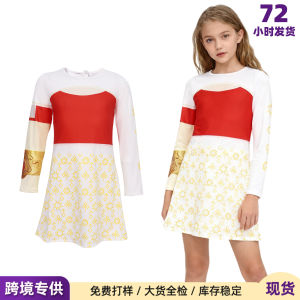 Gifts Amazon New Childrens Cosplay Zombie High School 4 Same Girls Long Sleeve Suit Campus Clothing Dress