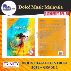 TRINITY – Violin Exam Pieces From 2025 Grade 1