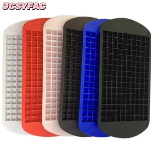 JCSYFAC Khay làm đá 160 ô khuôn làm đá trái cây bằng silicon kích thước 1x1 cm viên đá nhỏ