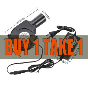 DC 12V Electric Blower Fan Portable Blower Fan With Adjustable Speed Controller For Kalan Air Blower BBQ
