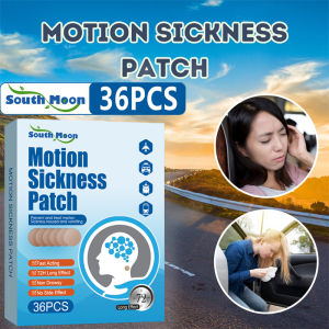 36 PCS Carsickness Patchs Fast Acting 72H Long Effect Relief of Nausea Portable Behind The Earadults Children