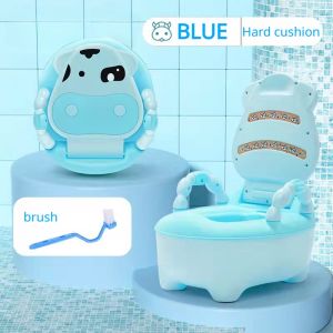 【COD】[1-6Years] Potty Training Toilet Baby Trainer Seat WC Urinal Bowl Chair Cartoon Cattle Portable Stool Childrens Pot