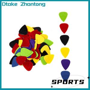 Dtake 10 pieces Alice Guitar Pick Non-slip Black White Nylon Mediator for Acoustic Electric Guitarra Ukulele Accessories