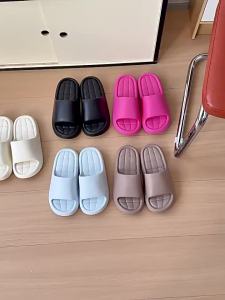 [Free Shipping] Summer EVA Thick-Soled Sandals For Bathroom Non-Slip Home Footwear CoupleS Slippers