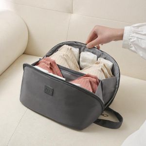 Túi Đựng Quần Lót Áo Ngực Vải Chống Thấm Nước Túi Đựng Đồ Lót Du Lịch Nhiều Ngăn Gấp Gọn Tiện Lợi