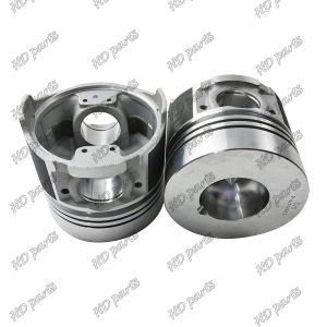 6 PCS Piston V4300 V4702 Without Supercharging Combustion Chamber 52mm 15571-21110 15441-21112 16132-21110 For Kubota