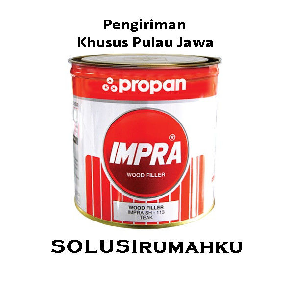 Impra Wood Filler Dempul Kayu WF 115 Jati Kamper SH 113 Teak Sungkai