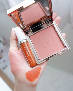 แพ็คคู่ ลิปสติกไมก้า Myca Lip Madmatte+บลัชออน Cheeknature