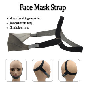 Breathing Correction Chin Head Fixation Belt Chin Closure Training Stop Snoring Face Mask Strap