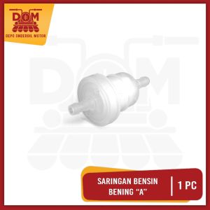 Saringan Bensin Bening "A" (PSP) Filter Selang Slang Penghubung Screen Oil Bengsin Bahan Bakar