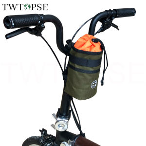 TWTOPSE British Flag Folding Bike Bag For Brompton 3SIXTY Birdy Fnhon SP8 Water Resistant 1050D Handlebar Bicycle Bag Cycling Saddle Rear Bags Accessories