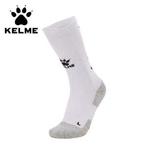 KELME Anti Slip Socks | Football Socks Mens And Womens Mid Length Anti Slip Silicone Socks Thickened Towel Bottom