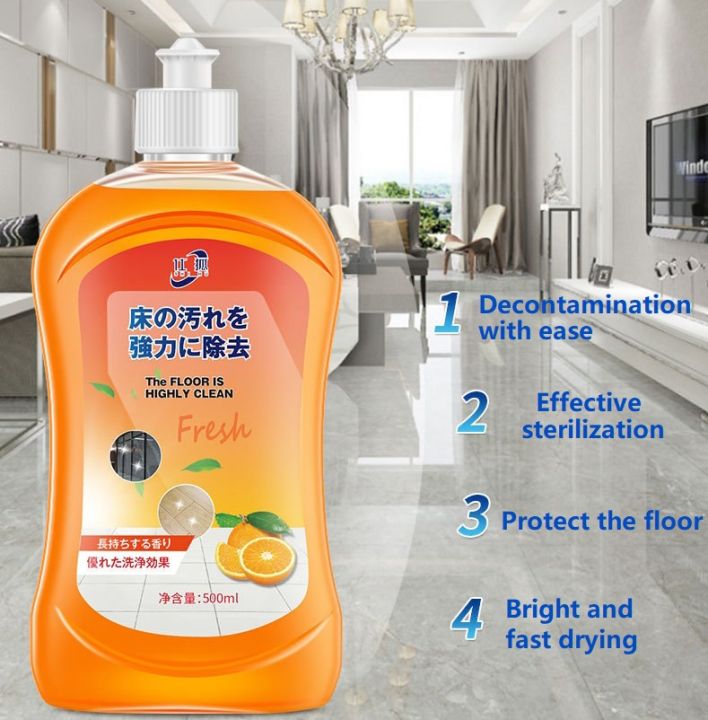 Floor Cleaner Floor Cleaner Liquid for Marble Tile Mopping Solid Wood