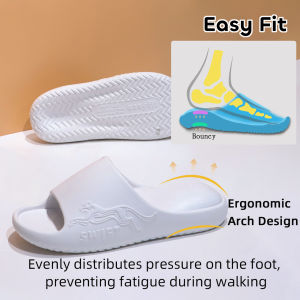 New Easyfit Mens Slide Sandals Bouncy Design Slippers Multiple Colors Outdoor Flip Flops Size 40-45