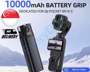 [Local SG Stock] 3C Travel Certified 10000mAh Portable Powerbank for DJI Osmo Pocket 4P./4/3 DJI Action Camera Powerbank