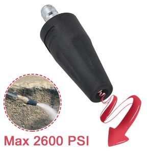 [Ccwolf]vòi Rửa Xe Thông Dụng Đầu Nối Vòi Phun Phản Lực Tuabin Sóng Xung Kích Xoay 2600 PSI Máy Rửa Áp Lực Cao