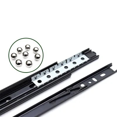 Thanh ray trượt ngăn kéo tủ gỗ bằng thép sơn tĩnh điện