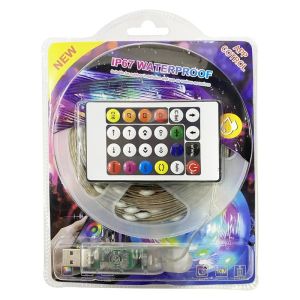 Đèn LED IP67 Trang Trí Nháy theo nhạc - đèn Phòng Ngủ Phòng Khách Đuổi Cảm Biến Chống Nước Đổi Màu