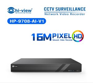 HP-9708-AI V1 Hi-View เครื่องบันทึกกล้องวงจรปิด NVR 8 CH
